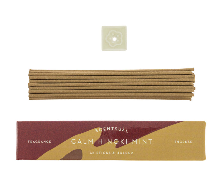 SCENTSUAL INCENSE, HINOKI MINT