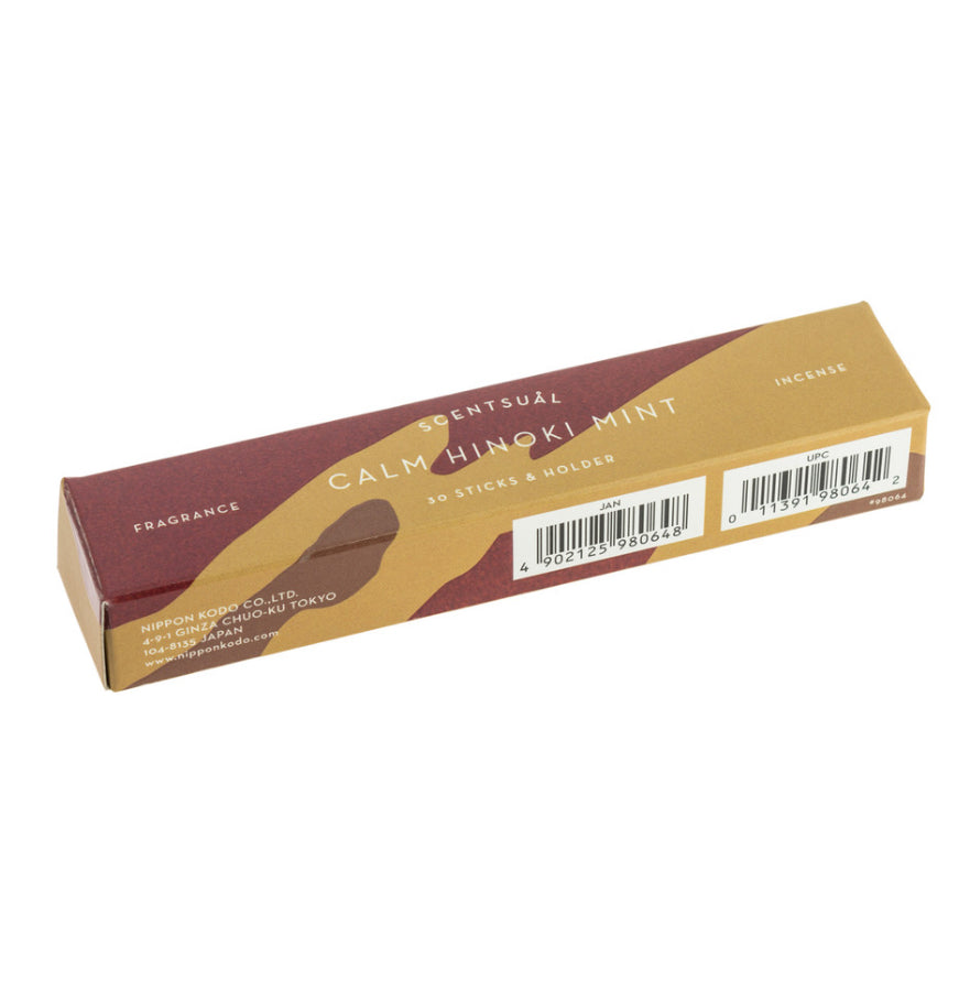 SCENTSUAL INCENSE, HINOKI MINT