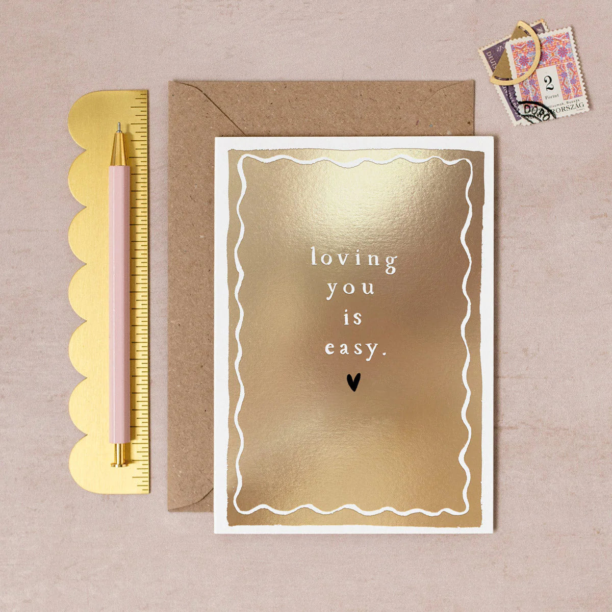 LOVING YOU IS EASY CARD