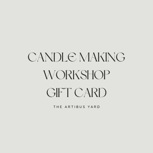 CANDLE MAKING WORKSHOP GIFT CARD
