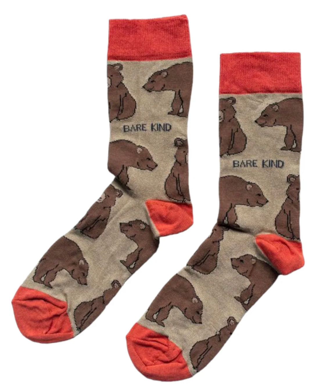 Save the Bears Bamboo Socks, Adult size UK 7-11