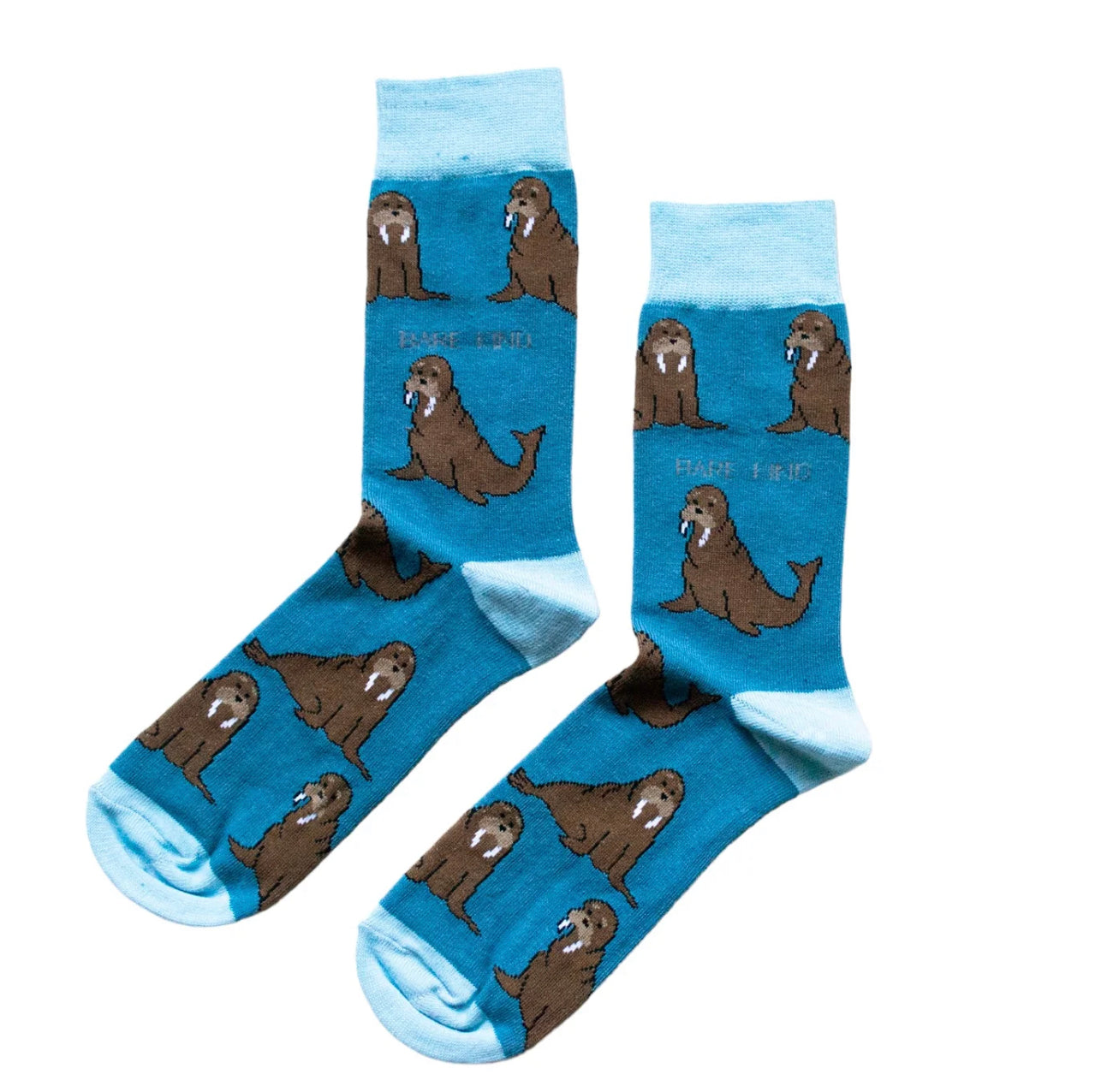 Save the Walrus Bamboo Socks, Adult size UK 4-7