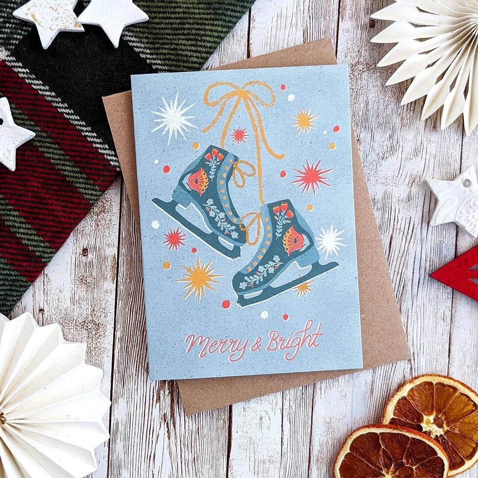 Merry & Bright Christmas Card