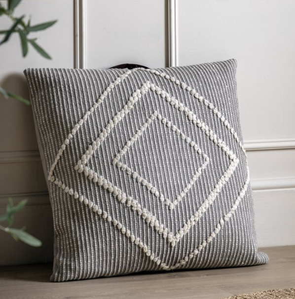 Diamond Print Floor Cushion