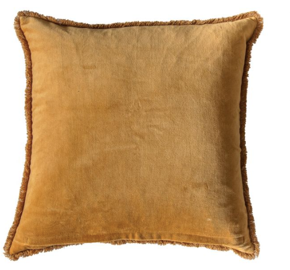 Floral Cushion, Gold Printed