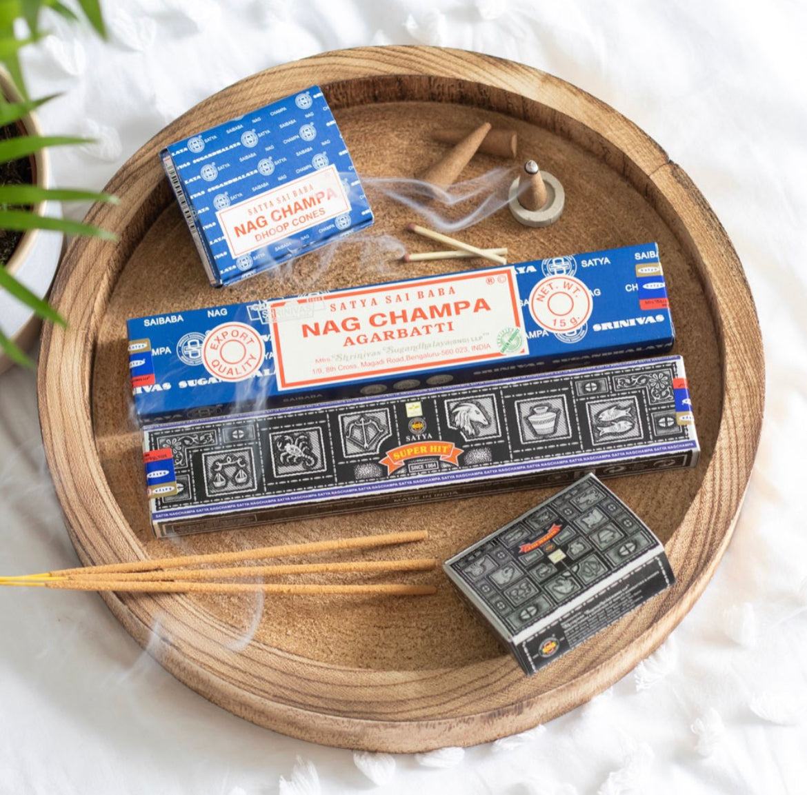 Satya Hand Rolled Incense, Nag Champa