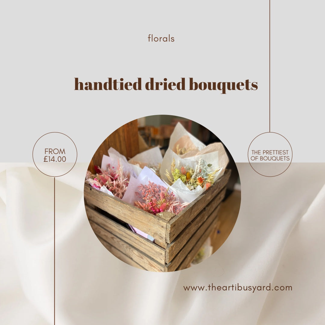 Hand Tied Dried Flowers