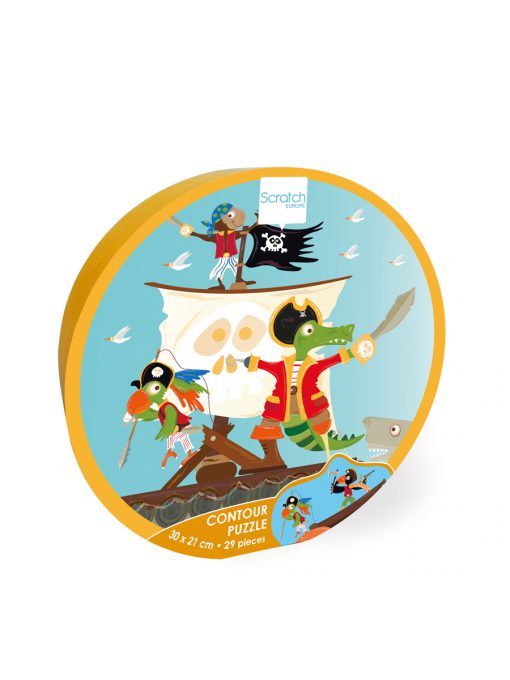 Contour Puzzle PIRATE
