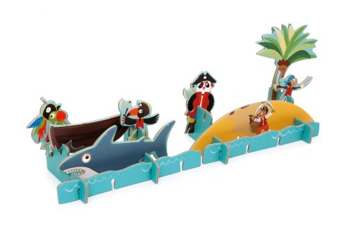 Scratch Play Puzzle (30pcs) PIRATE