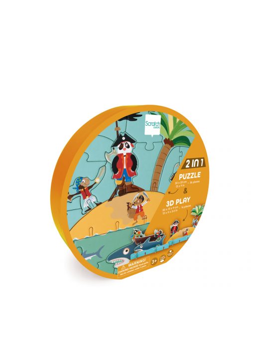 Scratch Play Puzzle (30pcs) PIRATE