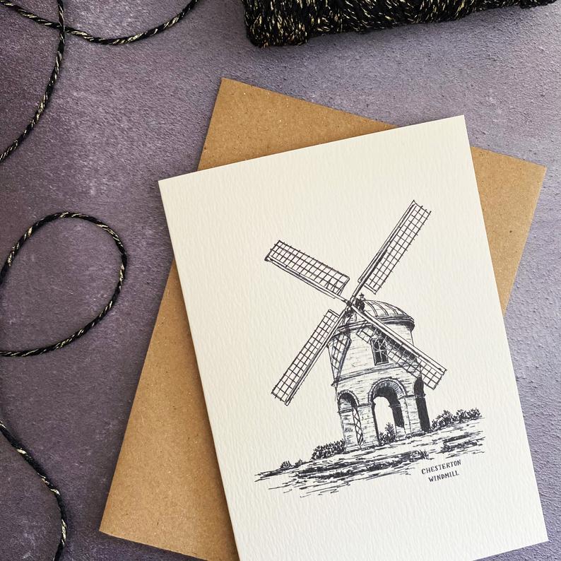 CHESTERTON WINDMILL CARD