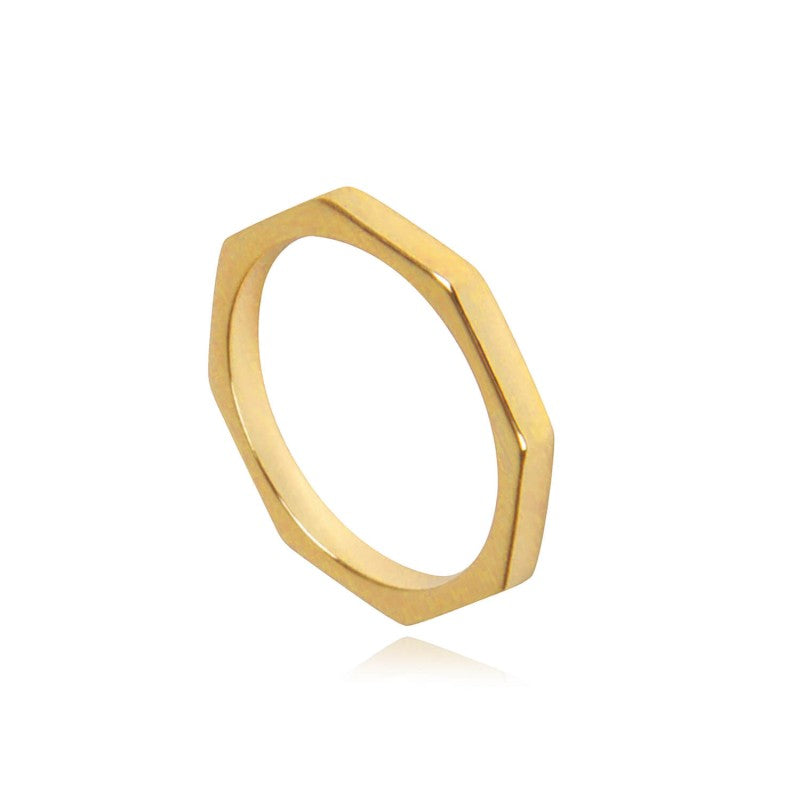 Octagon Bolt Ring