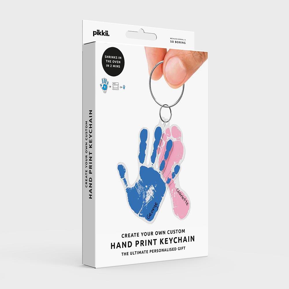 Hand Print and Shrink Keyring Kit