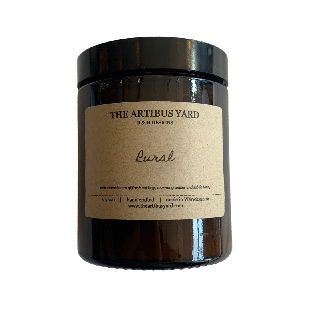 Rural, Jar Soy Wax Candle