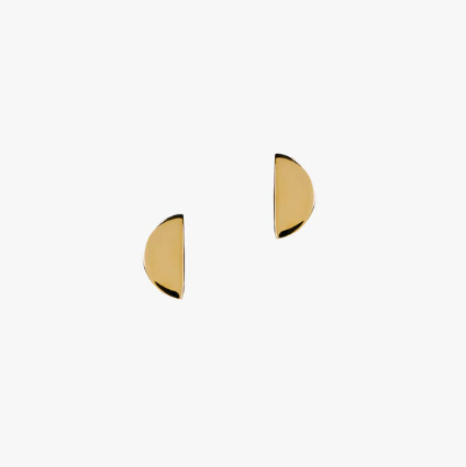 Disc Studs, Gold