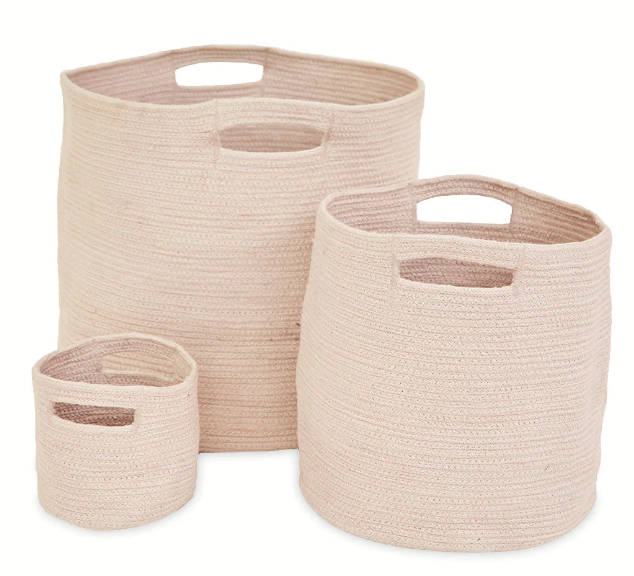 Shell Braided Baskets, Medium (30cmx30cm)