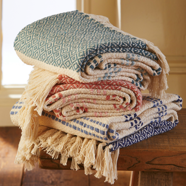 Recycled Cotton Throw