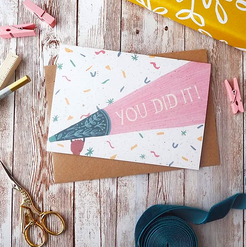 You Did It! Congratulations Card