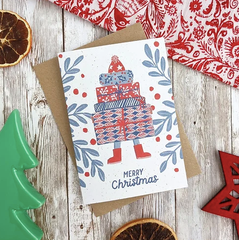 Merry Christmas Presents Card