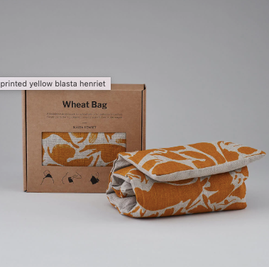 Linen Wheat Bag, Yellow