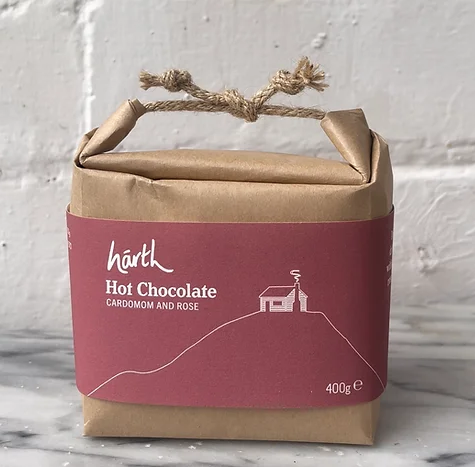 Cardamom and Rose Hot Chocolate