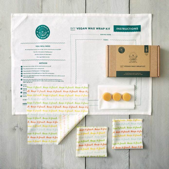Vegan Wax Wrap DIY Kit