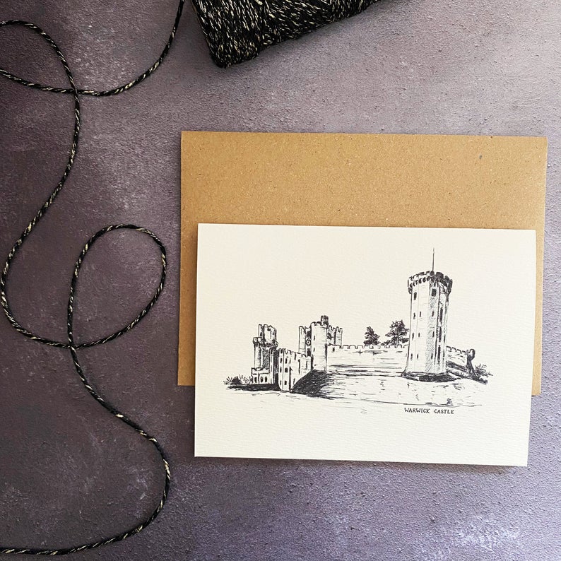 WARWICK CASTLE CARD
