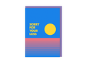 Sorry For Your Loss | Bright Sunset Modern Sympathy Card