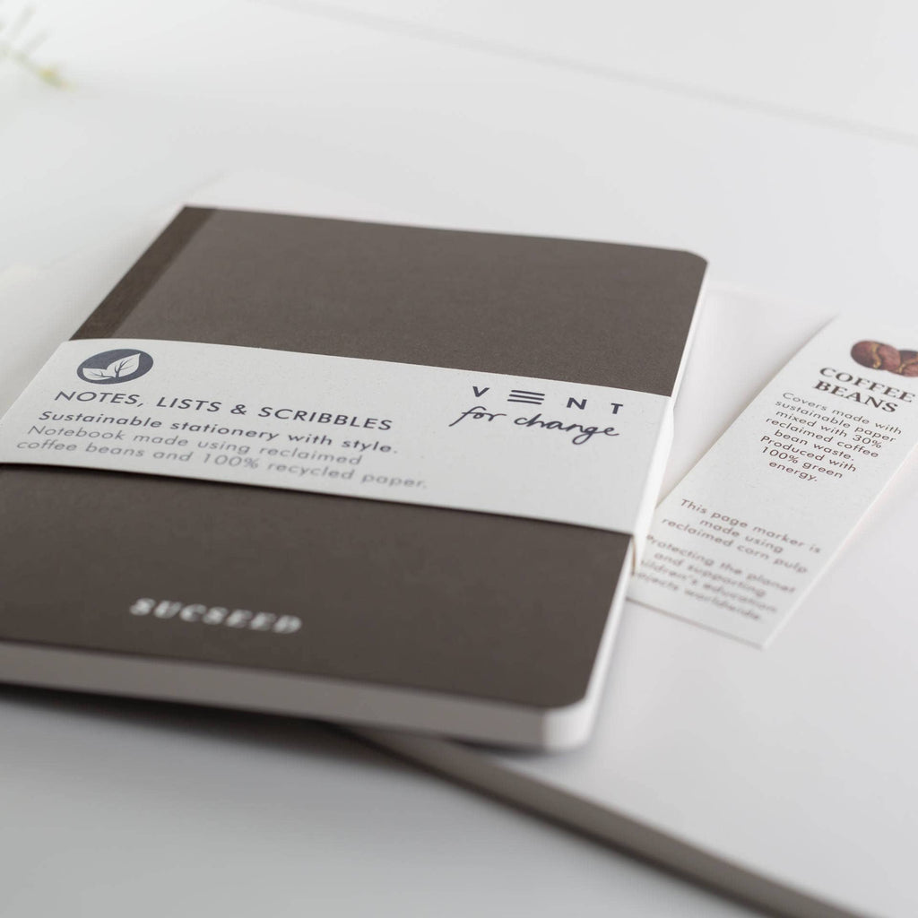 SUCSEED JOURNAL, RECLAIMED COFFEE BEANS