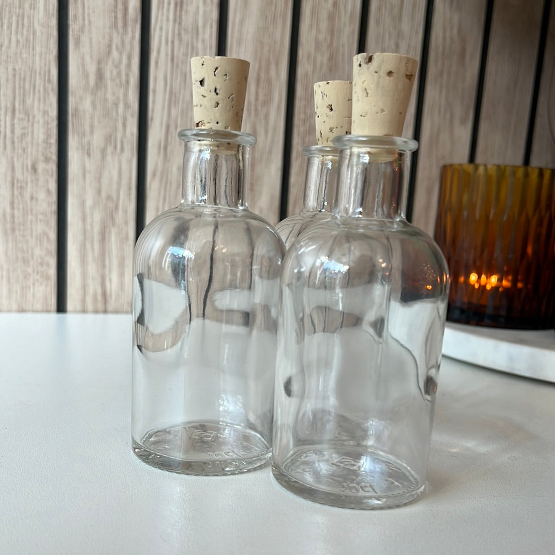 APOTHECARY CORK BOTTLE