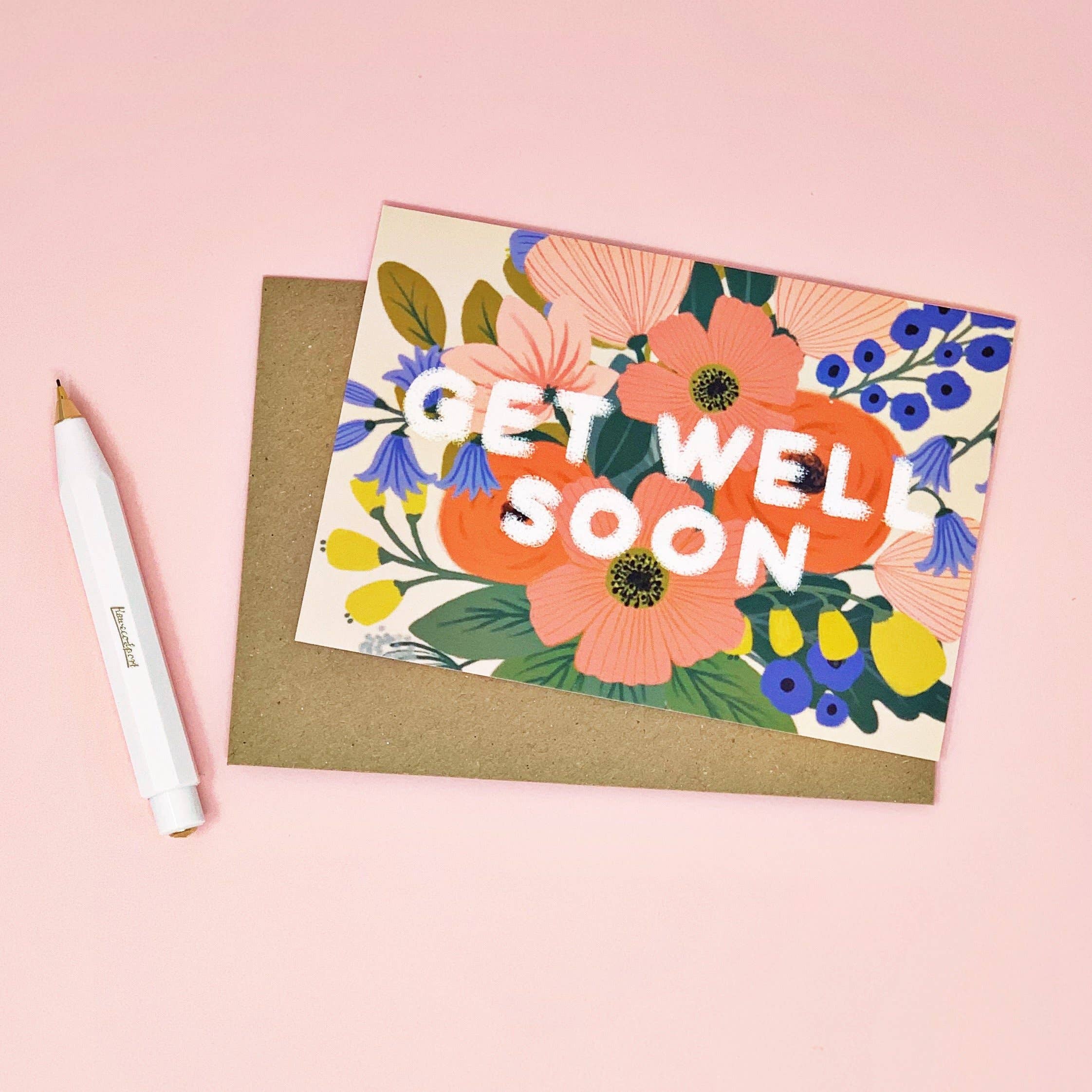 GET WELL SOON CARD