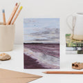 Whitby Beach Yorkshire Greetings Card