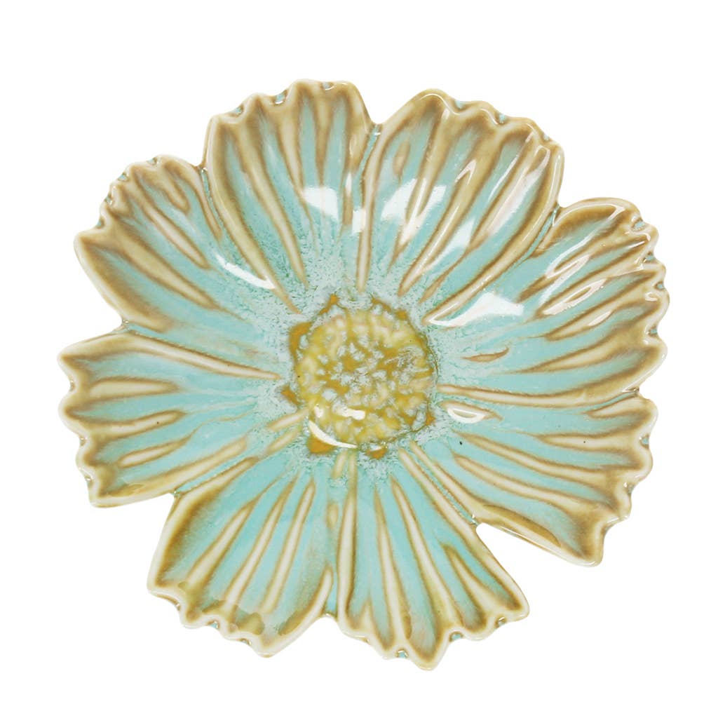 CERAMIC TRINKET FLOWER