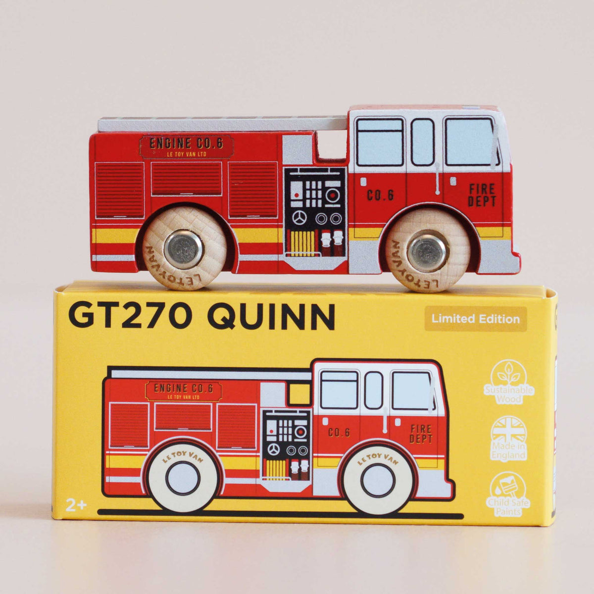 Quinn Collectible Wooden Toy Car