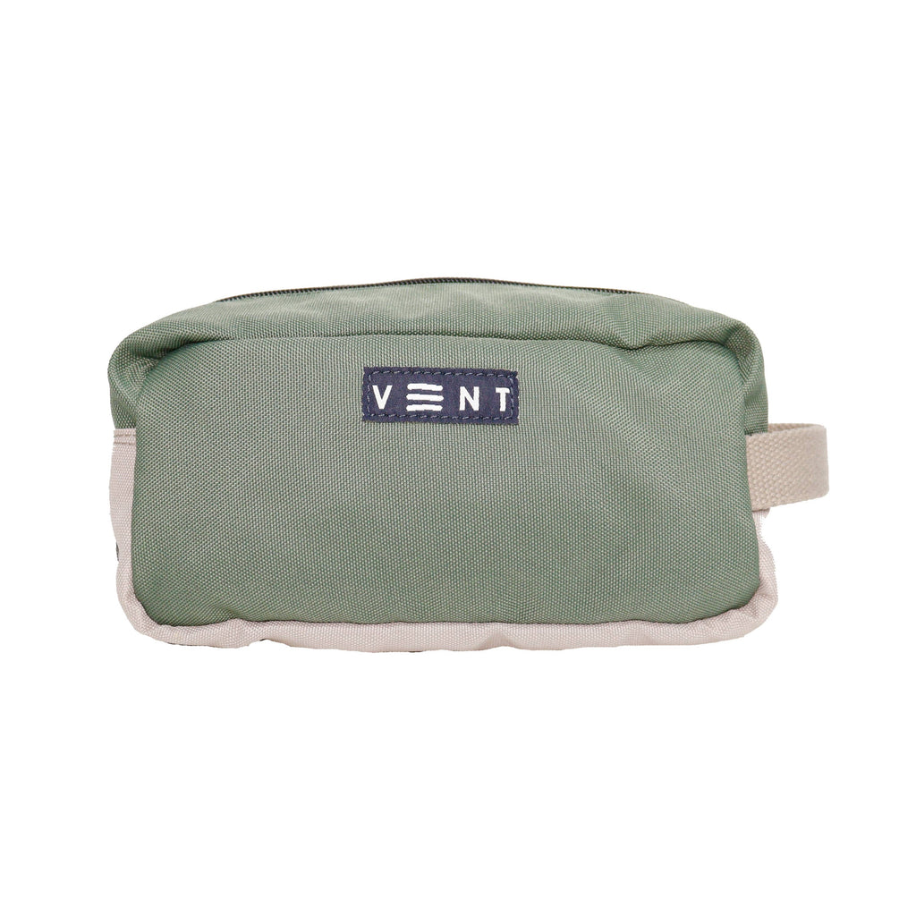 Cosmetics/Stationery Bag | Recycled Ocean Plastic | Green