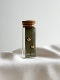 Ginkgo Leaf Stud Earrings | Glass Vial