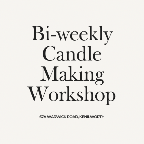 CANDLE MAKING WORKSHOPS