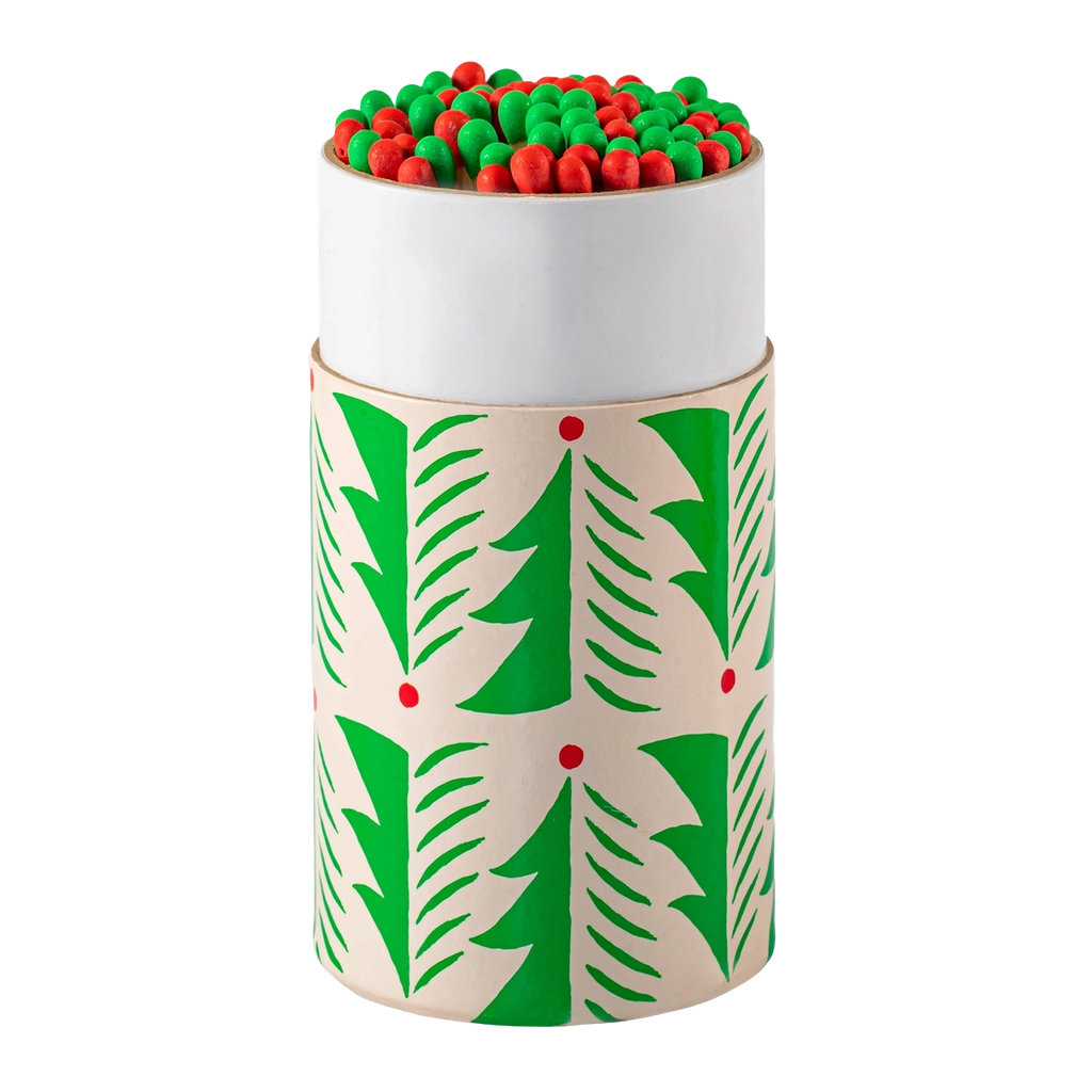 CHRISTMAS CONIFER CYLINDER MATCHES