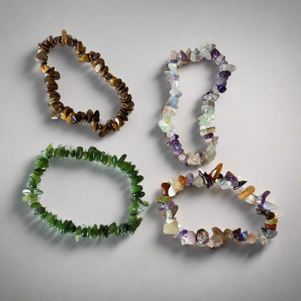 CRYSTAL CHIP BRACELETS