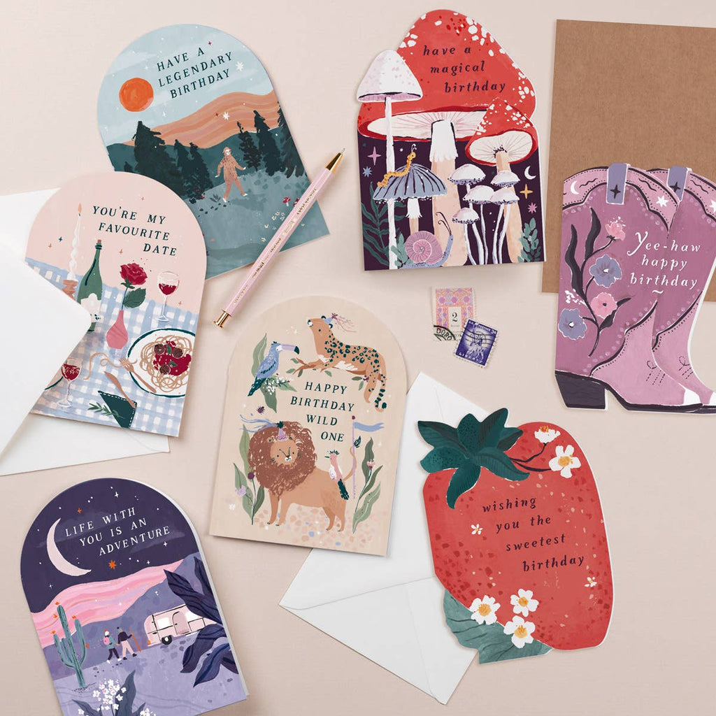 SWEET STRAWBERRY BIRTHDAY CARD