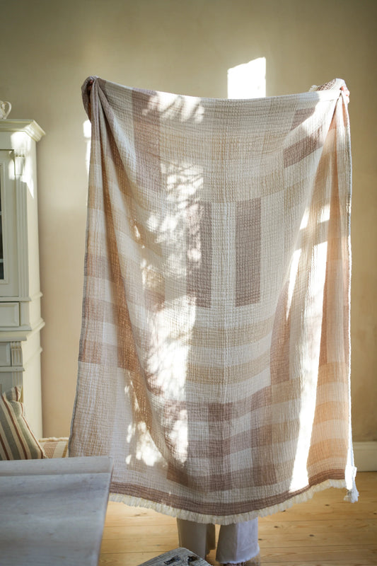 SOUTHWOLD WAFFLE THROW