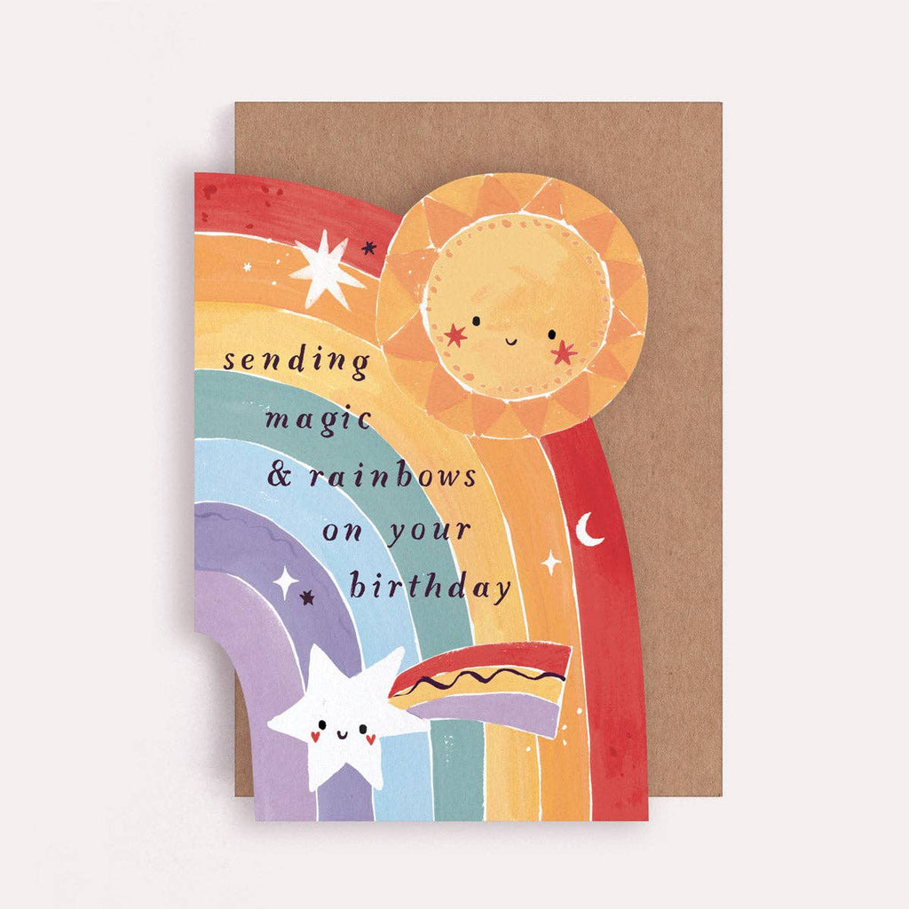 RAINBOW BIRTHDAY CARD