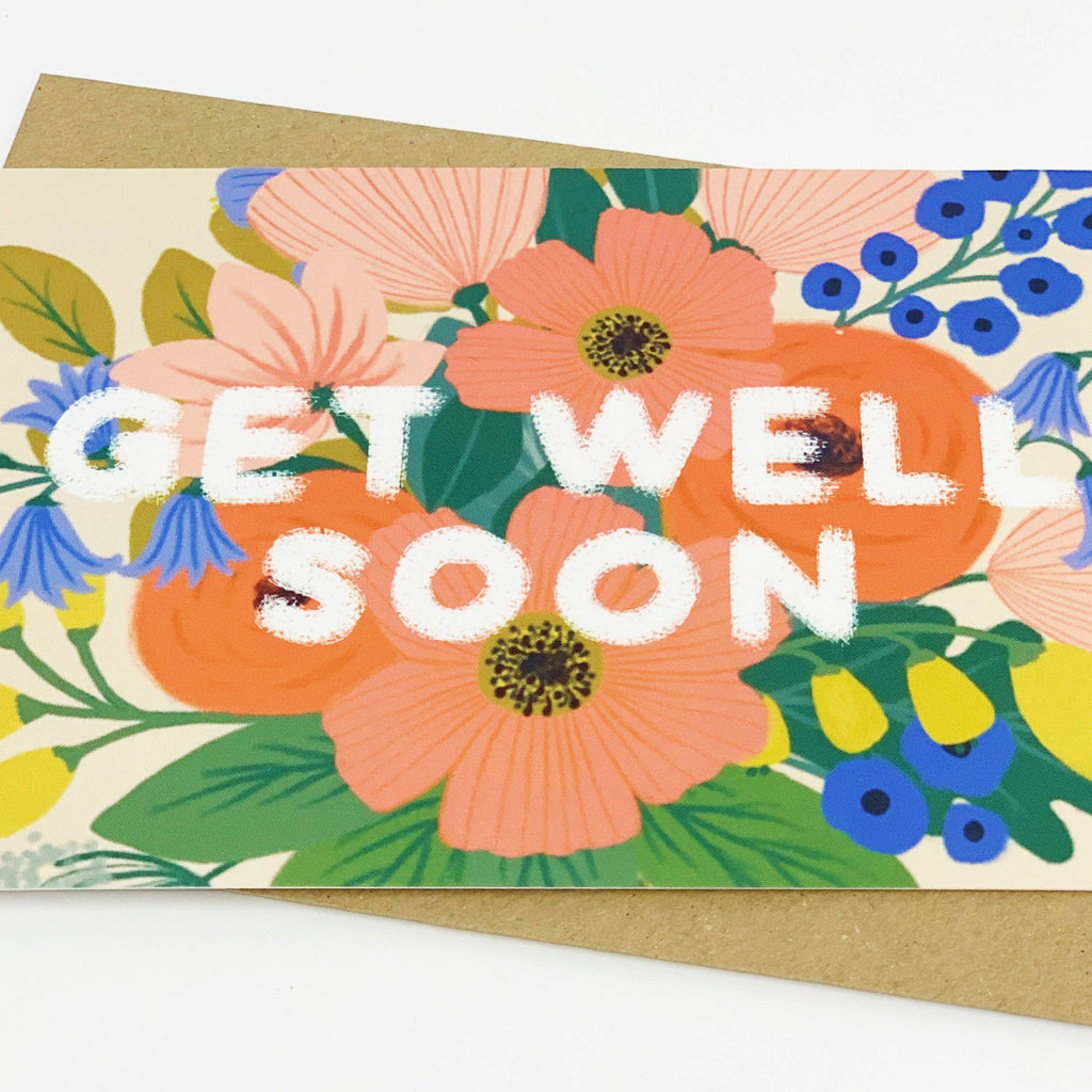 GET WELL SOON CARD