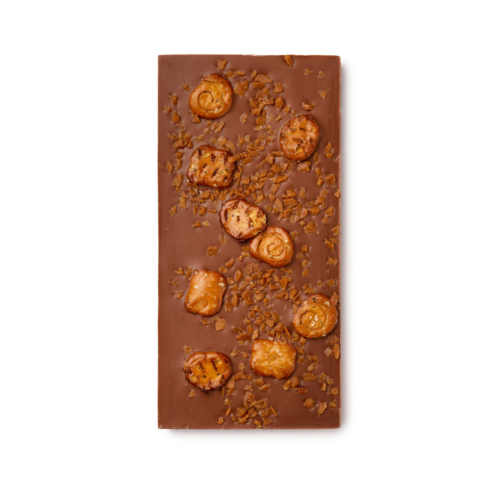 PRETZEL CARAMEL CHOCOLATE BAR