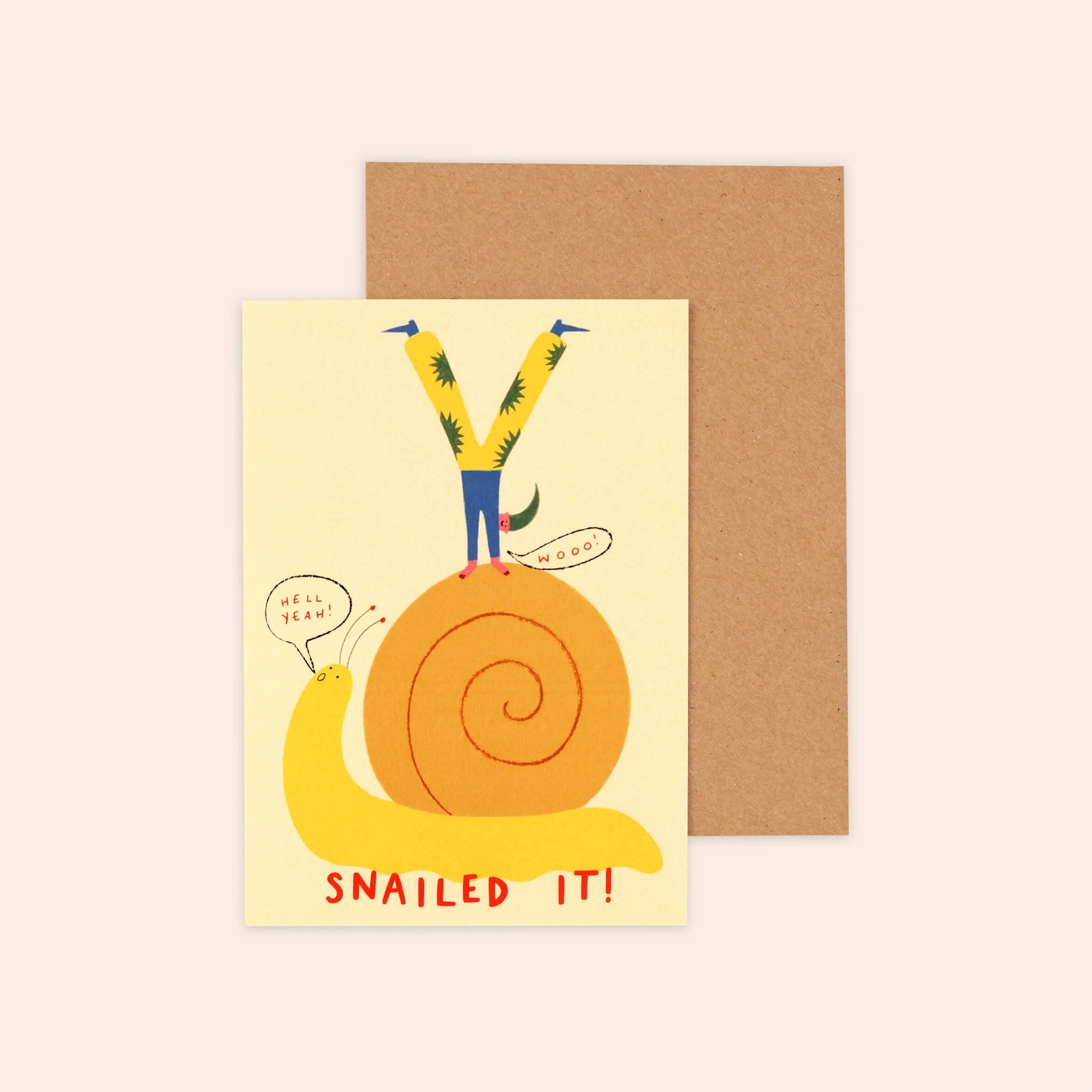 Snailed It Achievement Card