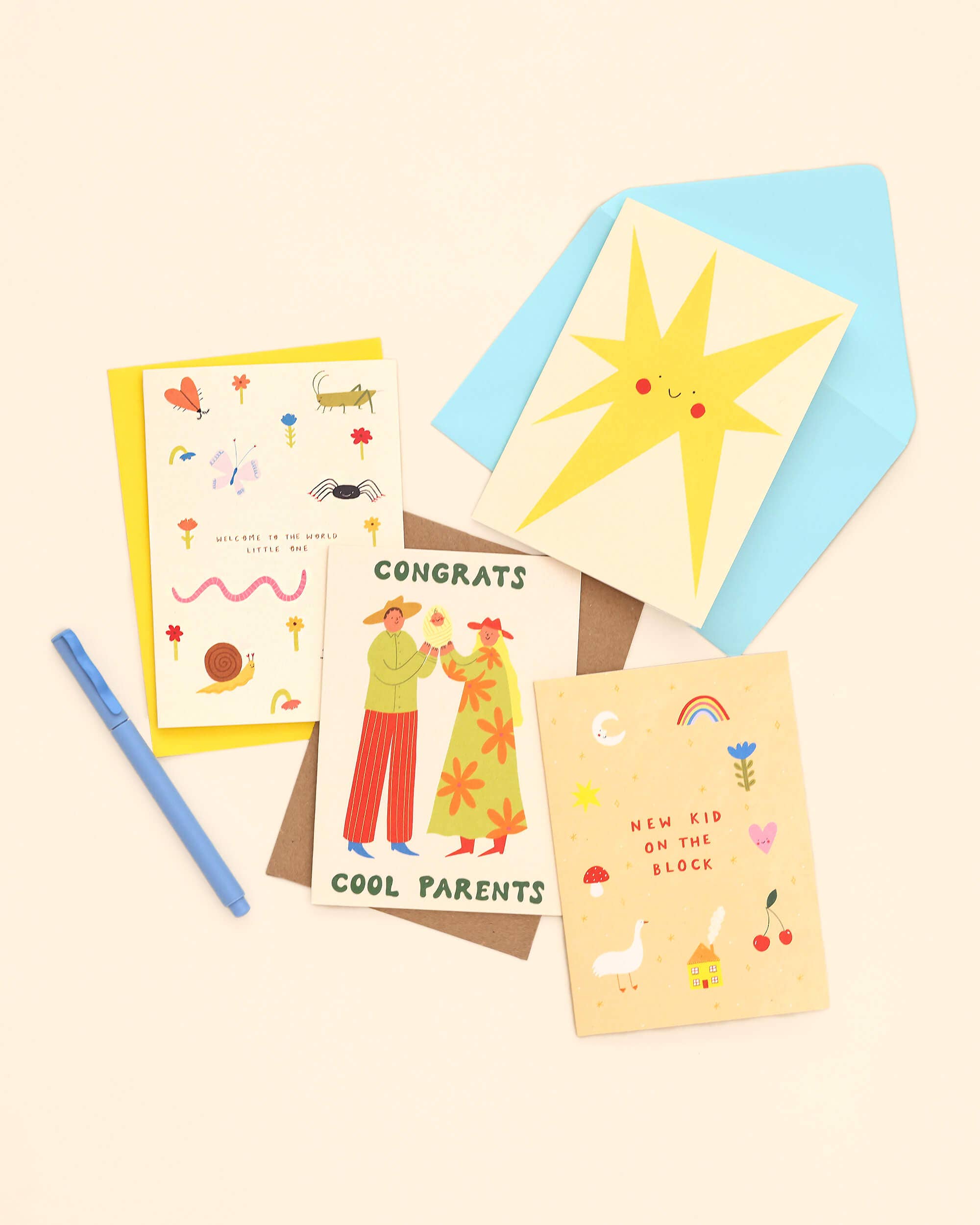 Welcome To The World Card | New Baby Card