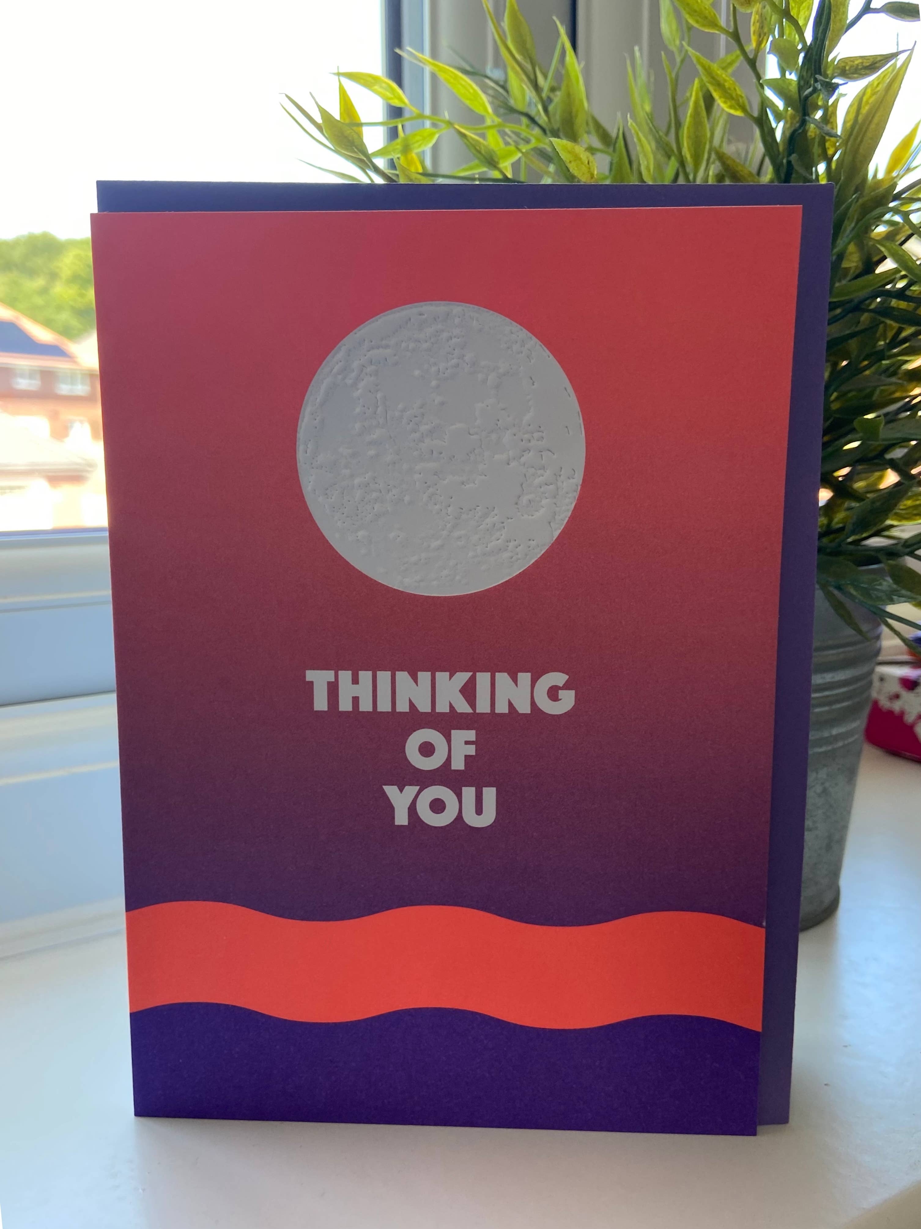 Thinking Of You | Bright Heartfelt Moon Support Sympathy