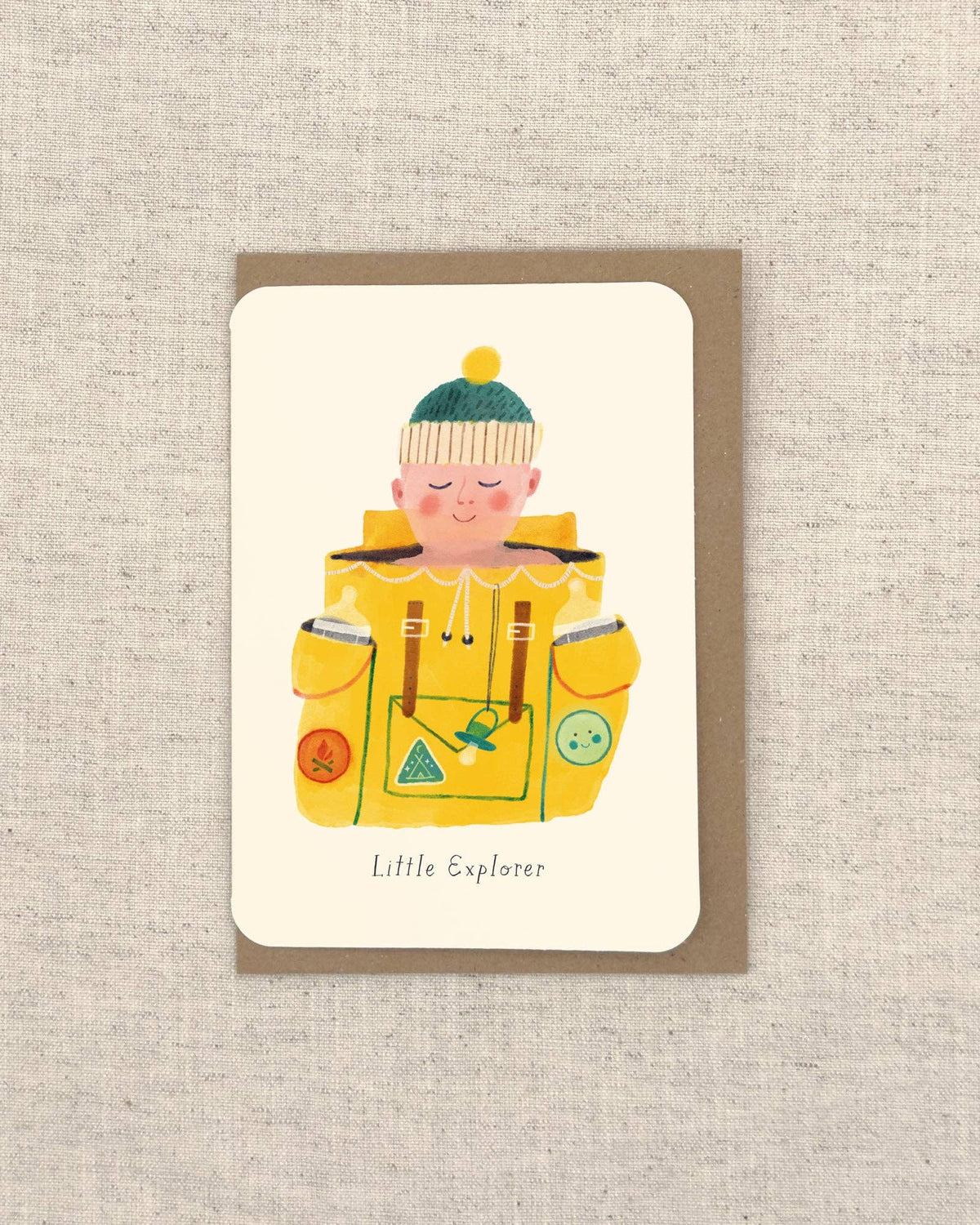 Little Explorer Greetings Card