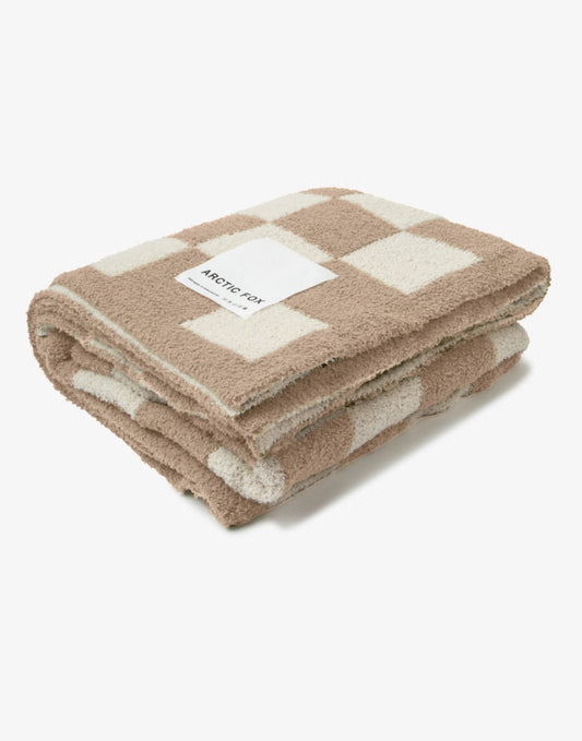 THE TEDDY THROW, BEIGE