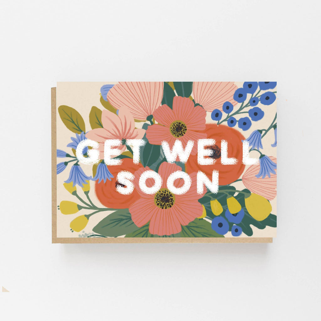 GET WELL SOON CARD